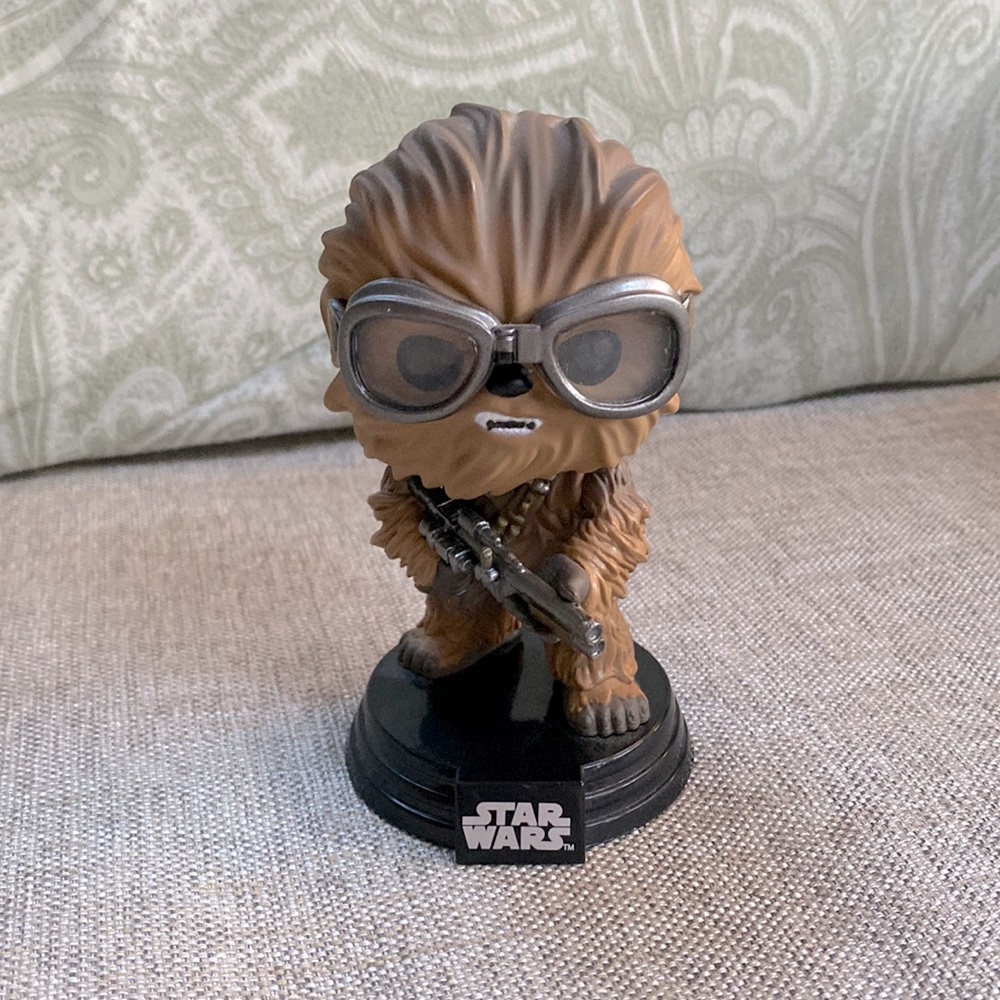 Chewbacca Funko Pop with goggles